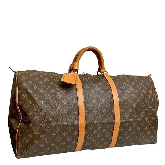 LOUIS VUITTON Monogram Keepall 60 TravelโBag ๐งณ M6 - Picture 2 of 16